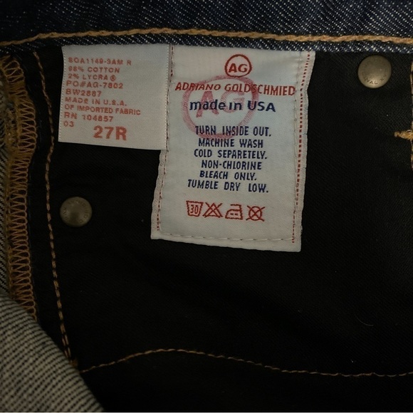 AG Adriano Goldschmied | the Athena Crop Jeans | Sz 27 - Picture 11 of 12